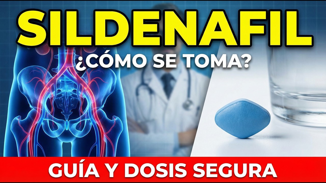SILDENAFIL para que sirve, Dosis y Como se toma 💊