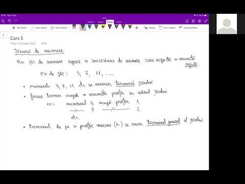 Șiruri de numere, Grupa 3, (Cls-5, Curs-5, Partea-1)