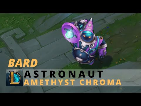 Astronaut Bard Amethyst Chroma - League Of Legends