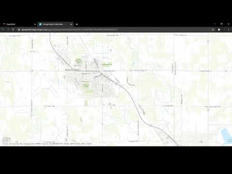 Viewing The Outage Map From Openpoint Web