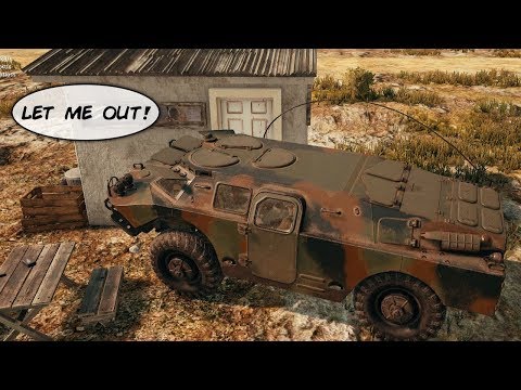 WE TRAPPED HIM WITH THE NEW PUBG BRDM-2 TANK! (Playerunknown's Battlegrounds) Video