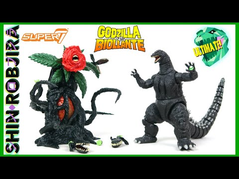 Super7 Toho Ultimates Wave 1 - Godzilla & Rose Form Biollante | Set Review