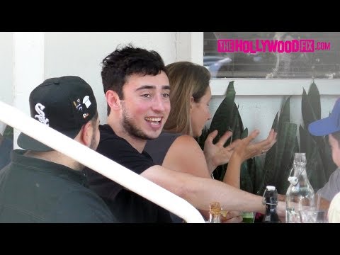 Zack Bia Is In Good Spirits At Lunch With Friends After Officially Moving On From Madison Beer
