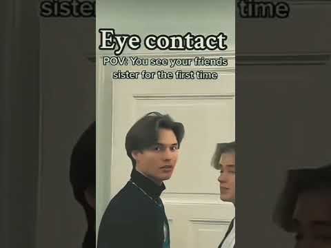 that eye contact #love #crush