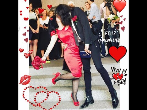 Alaska y Mario celebran el décimo aniversario de su boda en Madrid