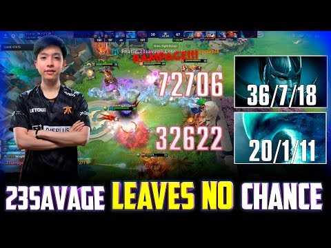 23SAVAGE plays Morphling and Phantom Assassin мakes RAMPAGE