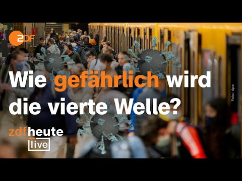 Welche Rolle Inzidenz und Impfquote in der 4. Corona-Welle spielen I ZDFheute live
