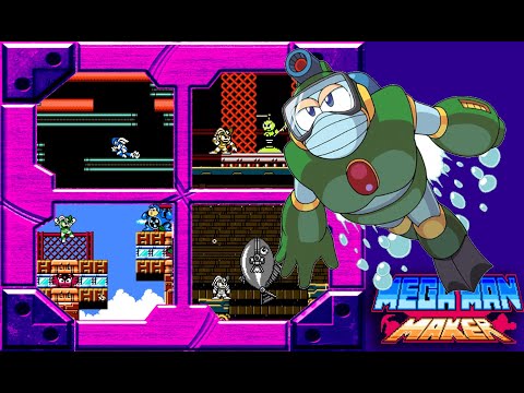 Mega Man Maker  - Mega Man 2 Reinvented (full game) Bass gameplay