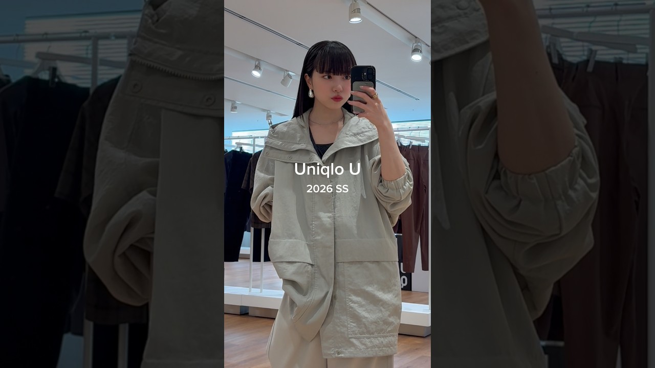 Uniqlo U 2026SS 可愛すぎてる。#ファッション #ユニクロ #uniqlou #ユニクロコーデ #春服コーデ #春コーデ　#春服