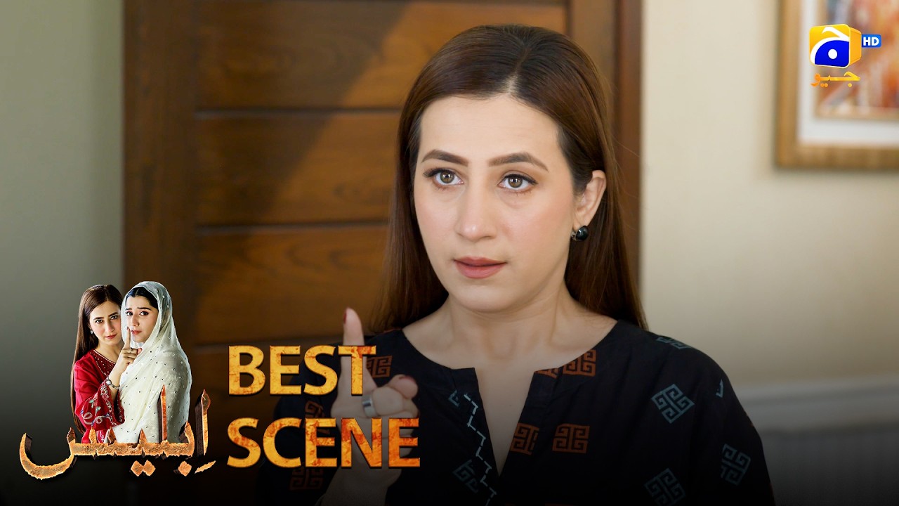 Iblees Episode 58 | 𝐁𝐞𝐬𝐭 𝐒𝐜𝐞𝐧𝐞 𝟎𝟏 | Hibba Aziz - Farhan Ahmed Malhi - Fajjer Khan | Har Pal Geo