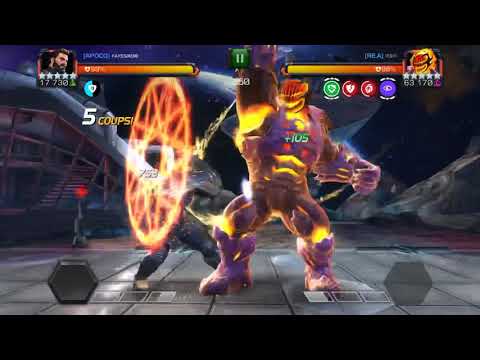 Alliance war aw season6 war11 DORMAMMU boss r5 5/65 vs captain America infinity war iw r5 MARVEL