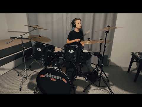 Triana Park - Rozā brille (drum cover by Valters)