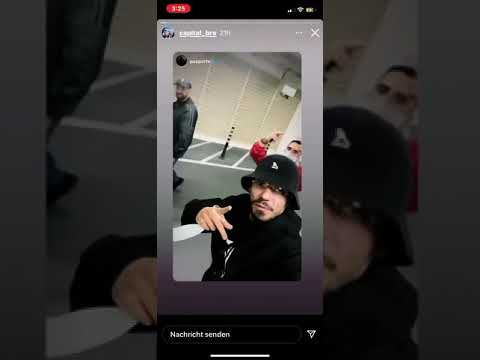 Capital Bra mit Pa Sports shoppen + Jamule getroffen