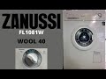 Zanussi Nexus FL1081W Washing Machine J Wool 40