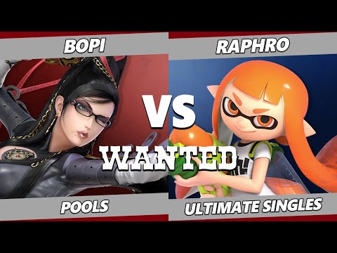 WANTED S4 C4 - bopi (Bayonetta) Vs. Raphro (Inkling) SSBU Ultimate Tournament