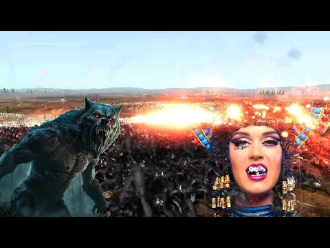 4,000,000 Werewolf,Ghost vs TEAME Cleopatra | UltimateEpicBattleSimulator2