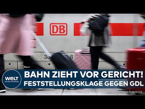 TARIFSTREIT SPITZT SICH ZU: Deutsche Bahn klagt gegen Lokführergesellschaft GDL