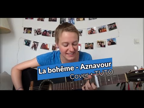 La Bohême - Ch. Aznavour - Cover+Tuto