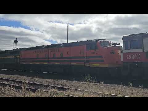 7922V SCT up Dooen Express to Melbourne,  21/5/24, Stawell