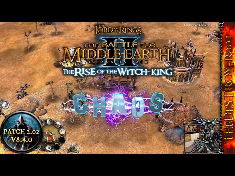 It's Weird But I LIKE IT | CHAOS 4V4 | LotR BFME2 RotWK 2.02