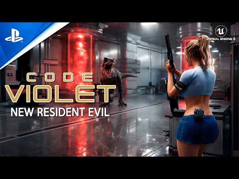 CODE VIOLET First Hour Gameplay | EXCLUSIVE PS5 New Survival with DEADLY DINOSAURS like Dino Crisis
