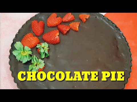 HOW TO MAKE CHOCOLATE PIE  CAKE BY CYD