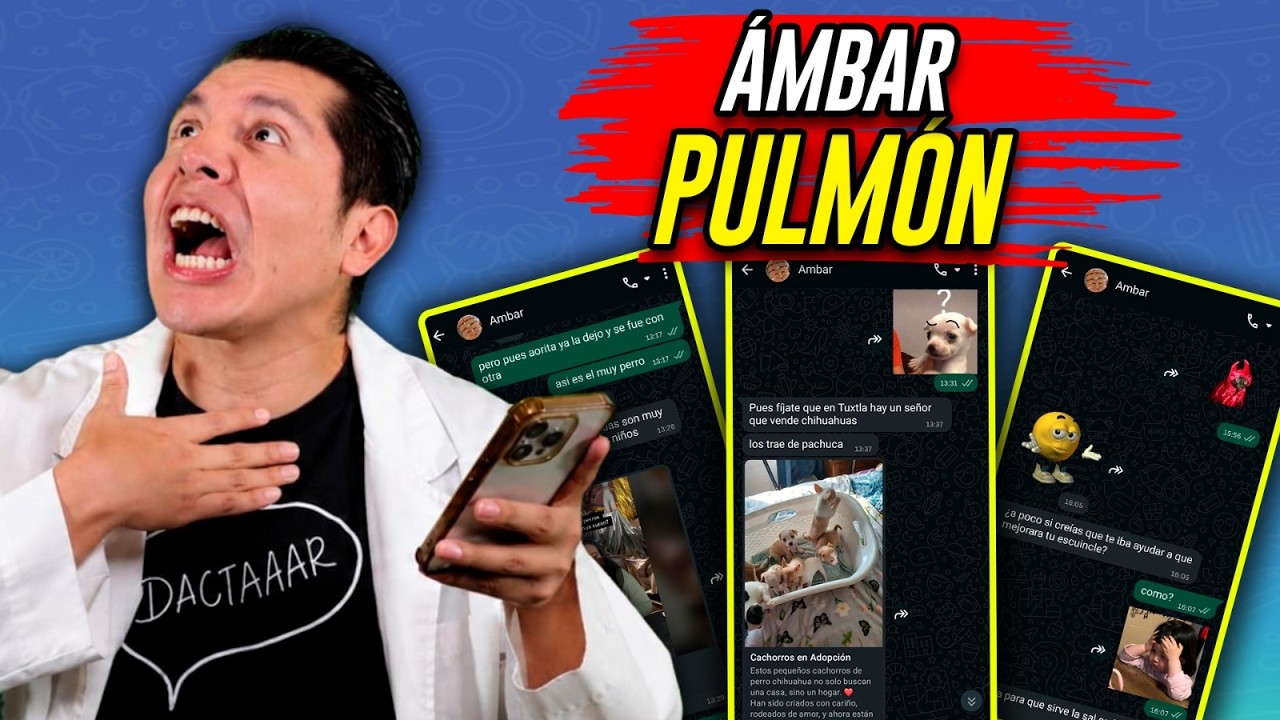 ÁMBAR PULMÓN 🫁 | #CHISMEdicina | Mr Doctor