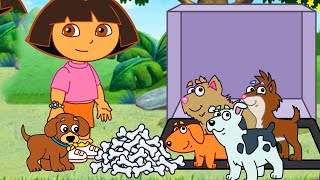 Dora's Puppy Adventure Gameplay Games for children