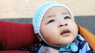 Download lagu Pengalaman Pertama Bayi Umur 5 Bulan Naek Kereta Api mp3