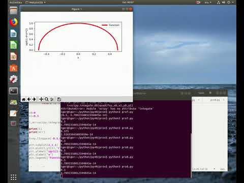 Python Scipy Double Integration With Matplotlib Part 4