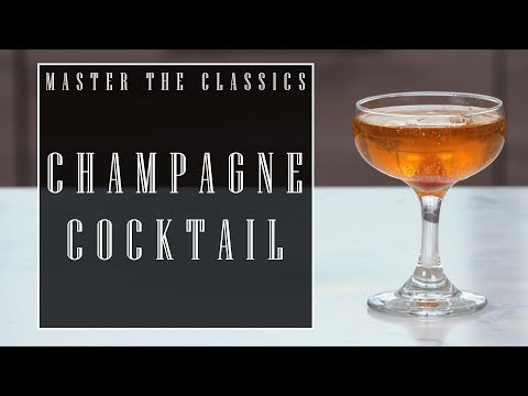 Champagne Cocktail – The Educated Barfly