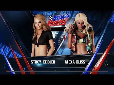 WWE 2K18 - Stacy Keibler VS Alexa Bliss