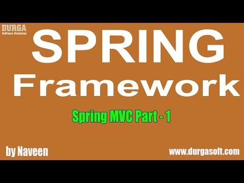 Java FrameWork (Spring MVC) Complete Tutorial