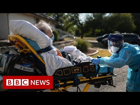 美國創下Covid病例和住院人數的新紀錄 - BBC News (US hits record Covid cases and hospitalisations - BBC News)