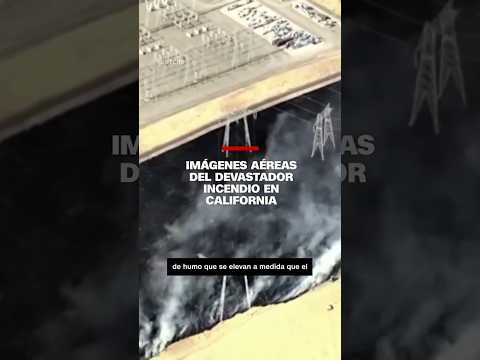 La feroz lucha de los bomberos contra los incendios forestales en California #univisionnoticias