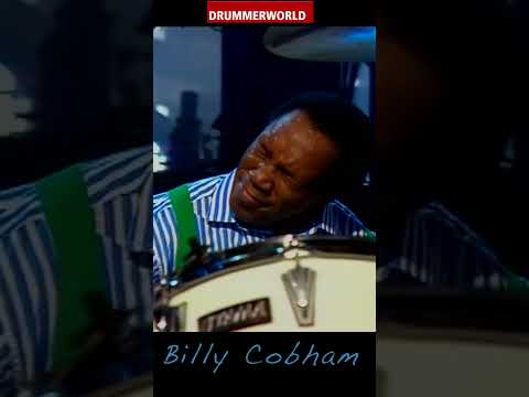 Billy Cobham in action some years ago - #billycobham  #drummerworld