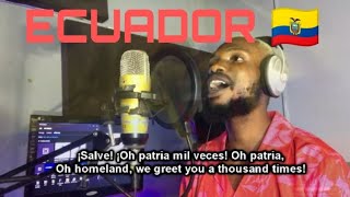 Ecuador National Anthem/ !Salve Oh patria Tribute to battle of pichincha (May 24)
