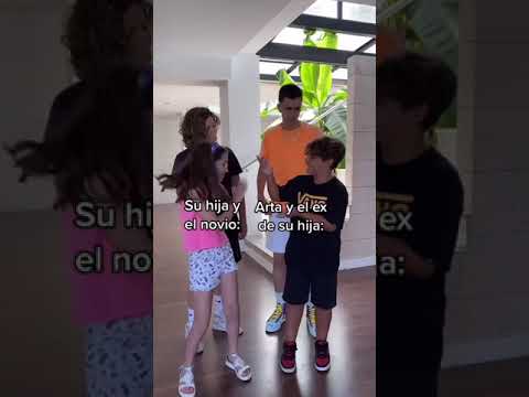 Arta y su hija Ari se pelean por los novios de ella…!🤨 #shorts