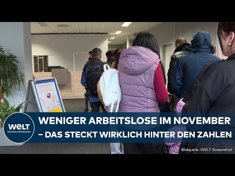 DEUTSCHLAND: Arbeitslosenzahlen sinken leicht! Doch das steckt wirklich hinter den Zahlen!