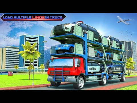 US Police Limo Transport Driving & Parking GamePlay with 60 FPS