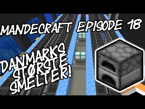 Kæmpe projekt ude på platformen (smelter how-to) - Mandecraft - episode 18