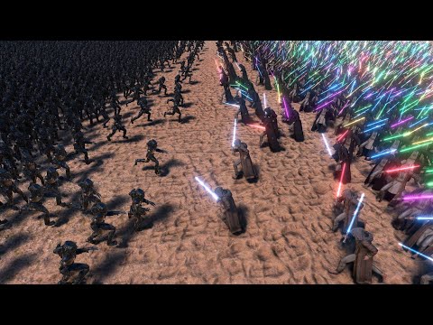 1000 JEDI vs 1000 PREDATORS - Ultimate Epic Battle Simulator