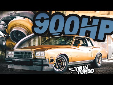 900WHP Monte Carlo STREET PULLS "Twin Turbo Tire Slayer” (Self Built Monster G-Body!)