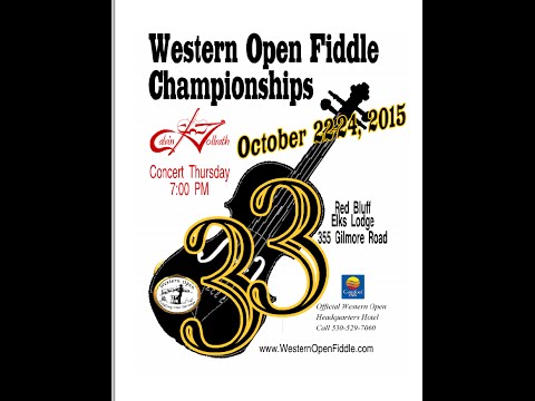 33rd Annual Western Open Fiddle Championships Video Highlights and Photo Show 2015