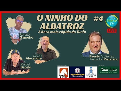 FAUSTO GUTIERREZ - O Ninho do Albatroz, a hora mais rápida do turfe #4