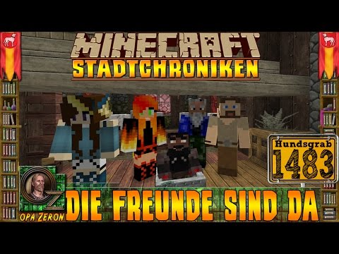 Minecraft Stadtchroniken [#1482] Die Freunde sind da [HD+Deutsch]