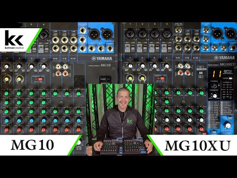 Yamaha MG10 Vs MG10XU Audio Mixing Console