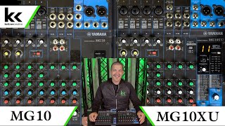 Video thumbnail for Yamaha MG10 Vs MG10XU Audio Mixing Console by Kettner Creative