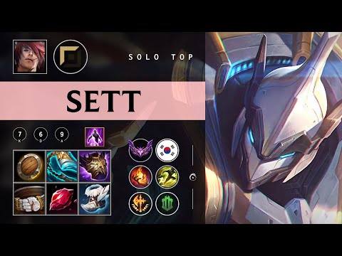 Sett Top vs Singed - KR Master Patch 26.01