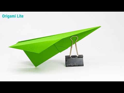 How To Make A Paper Airplane In 2 Minutes